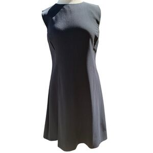 Versace brand dress size 46 lined Made in Italy Gianni Versace vintage 90s‎ navy